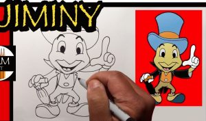 How To Draw Jiminy Cricket