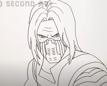 How To Draw The Winter Soldier Step by Step