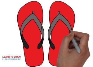 How to Draw Flip Flops