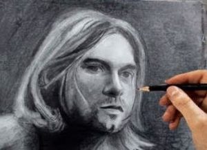 How to Draw Kurt Cobain