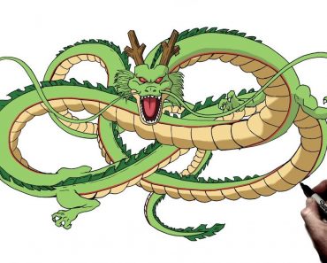 How to Draw Shenron From Dragon Ball Z