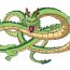 How to Draw Shenron From Dragon Ball Z