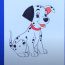 How to Draw a Dalmatian Dog Step by Step