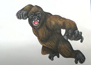 King Kong Drawing