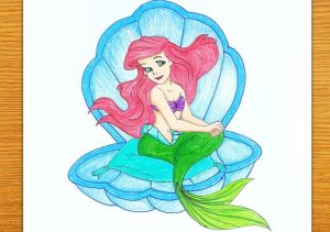 Princess Ariel Drawing