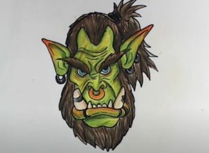 How To Draw An Orc