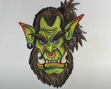How To Draw An Orc Step by Step
