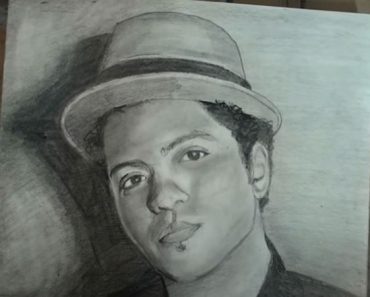 How To Draw Bruno Mars Step by Step