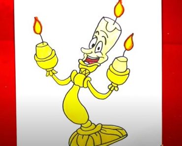 How To Draw Lumiere from Beauty and the Beast