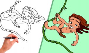 How To Draw Tarzan