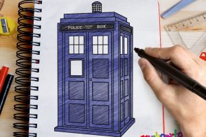 How To Draw The Tardis