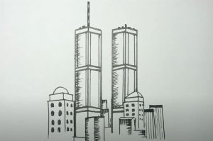 How to Draw the Twin Towers