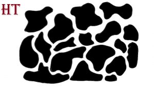 How to draw Cow print