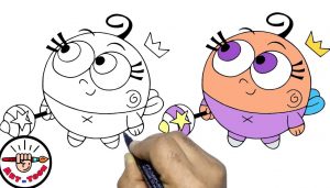 How to draw Poof from The Fairly Oddparents