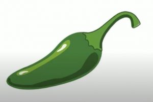 How To Draw A Jalapeno