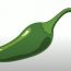 How To Draw A Jalapeno Step by Step