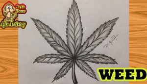 How To Draw A Pot Leaf