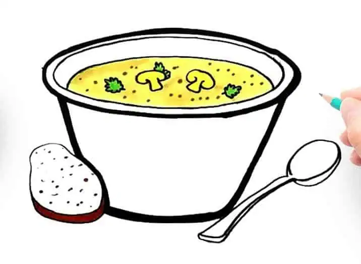 How To Draw Soup