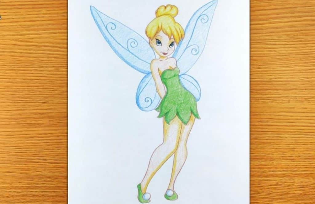 How To Draw Tinkerbell Step by Step