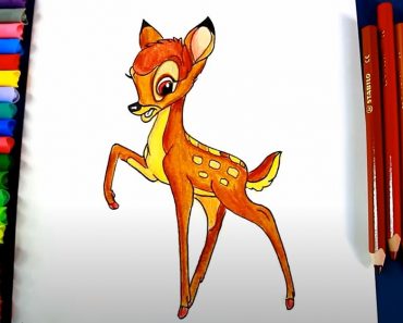 How to Draw Bambi Step by Step