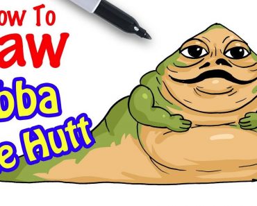 How to Draw Jabba the Hutt Step by Step