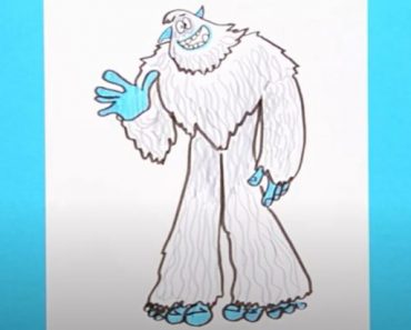 How to Draw Migo from Smallfoot