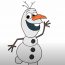 How to Draw Olaf from Frozen