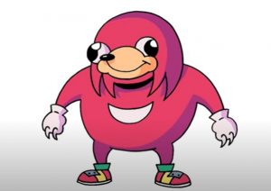 How to Draw Ugandan Knuckles