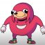 How to Draw Ugandan Knuckles for Beginners