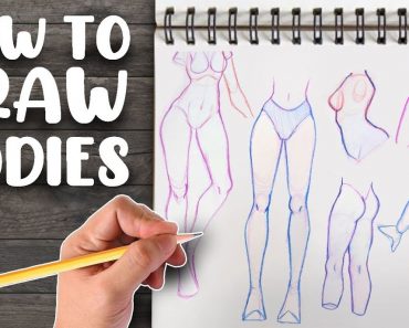 How to draw Female bodies Step by Step