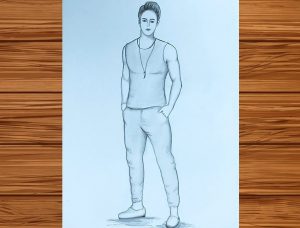 How to draw a Male body