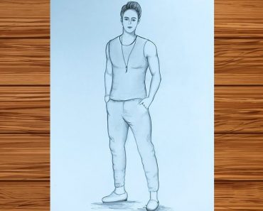 How to draw a Male body Step by Step