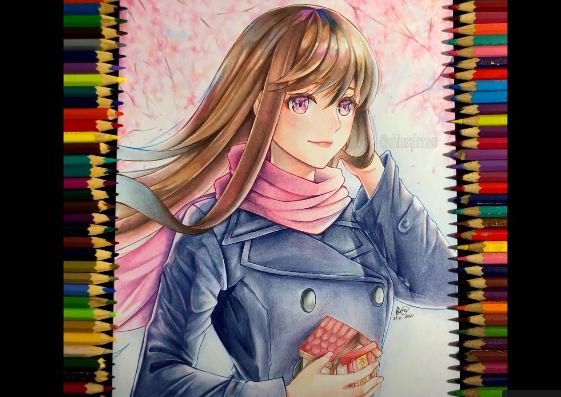 30 Easy Anime Girl Drawing Ideas-saigonsouth.com.vn