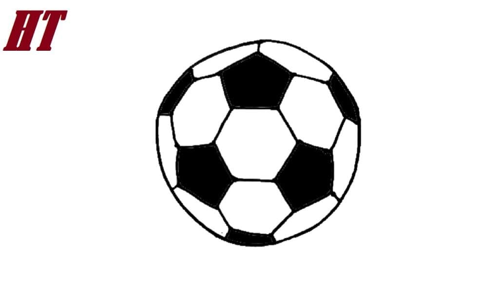 Soccer Ball Drawing