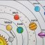 Solar System Drawing Step by Step tutorial