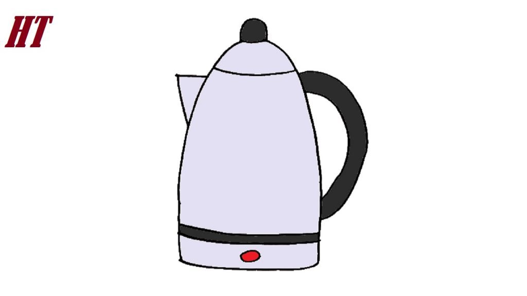 How to Draw a Kettle Step by Step