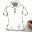 How to draw A Polo Shirt Step by Step