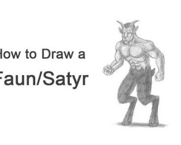 How to Draw a Satyr Step by Step