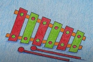 How to Draw a Xylophone