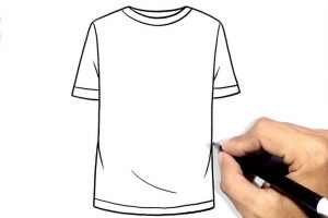 How to draw A T-Shirt