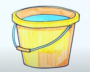 How to draw a Bucket for Beginners