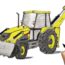 How to Draw a Bulldozer with Pencil
