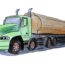 How to Draw a Tank Truck Step by Step