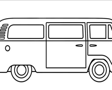 How to Draw a Van Step by Step