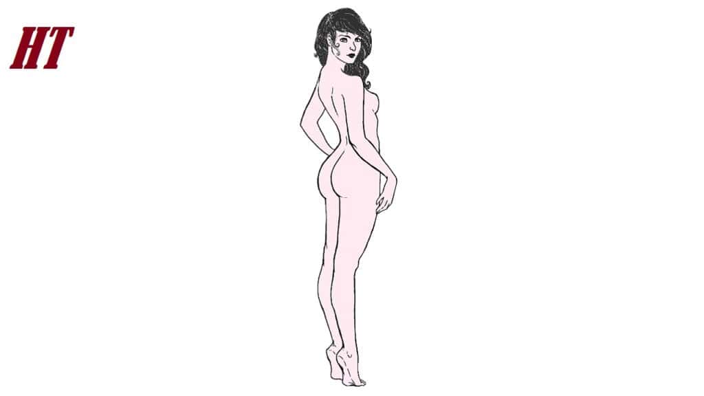 How to draw the female figure Step by Step
