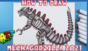 How to Draw Mechagodzilla