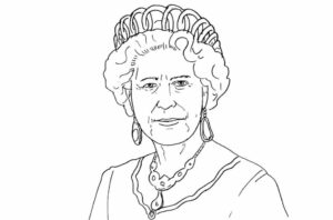 How to Draw Queen Elizabeth