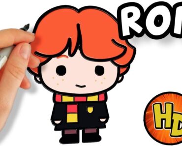 How to Draw Ron Weasley Easy