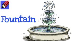How to Draw a Fountain