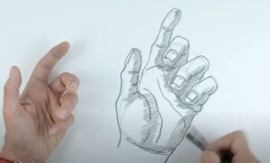 How to Draw a Pointing Finger